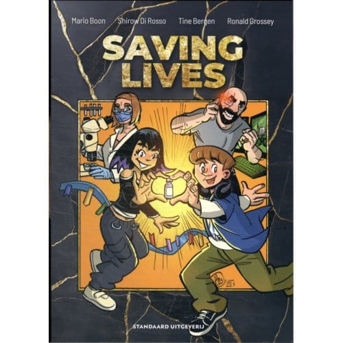 Saving Lives - Strip Belexpo - Vaccinontwikkeling België