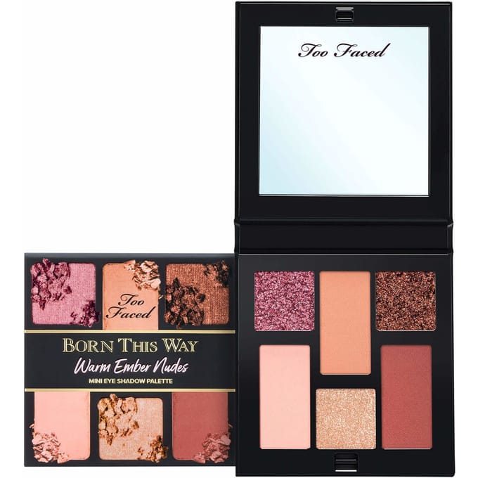 Too Faced Born This Way Warm Ember Nudes Mini Oogschaduwpalet
