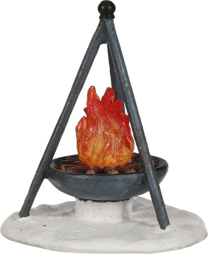 Luville  -  Fire tipi battery operated - Kersthuisjes & Kerstdorpen