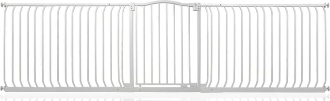 Safetots Klemhekje met Gebogen Bovenkant, 271cm - 280cm, Mat Wit