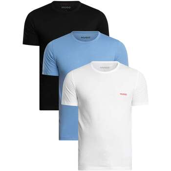 regular fit T-shirts van puur katoen in set van 3