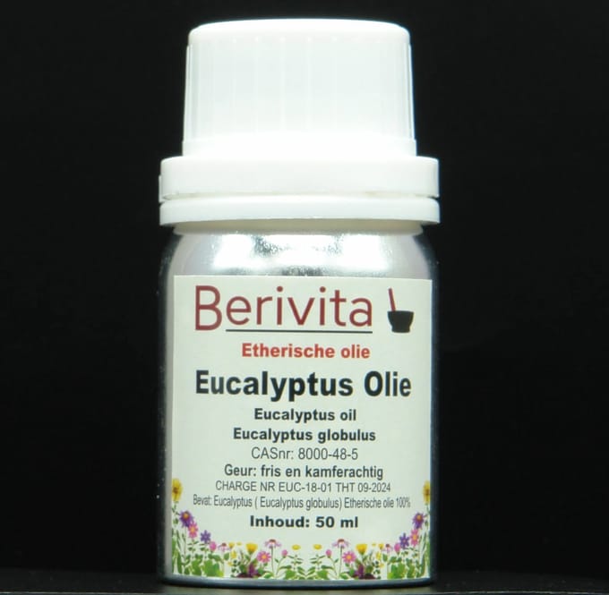 Eucalyptus Olie 50ml - Pure Etherische Eucalyptusolie van Eucalyptus Bladeren