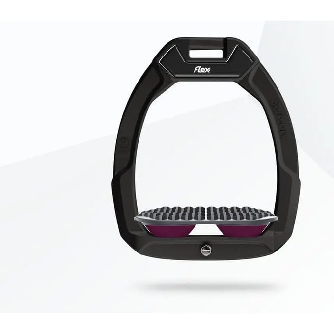 Veiligheidse intempels Endurance Zwart/Grijs/Paars Flex-On Safe-On
