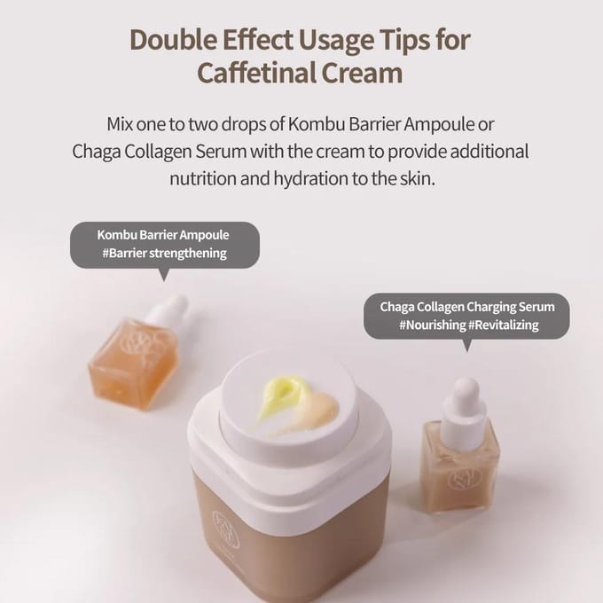 KAINE - Caffetinal Cream caffeine (2%) and retinal (300ppm) 50ml- KOREAN SKINCARE