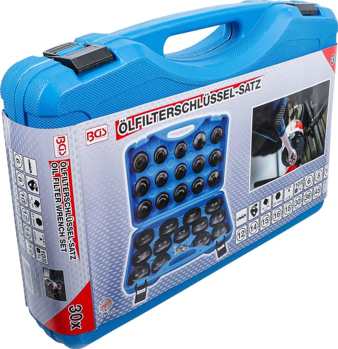 BGS Oliefilterdoppenset 30-delig