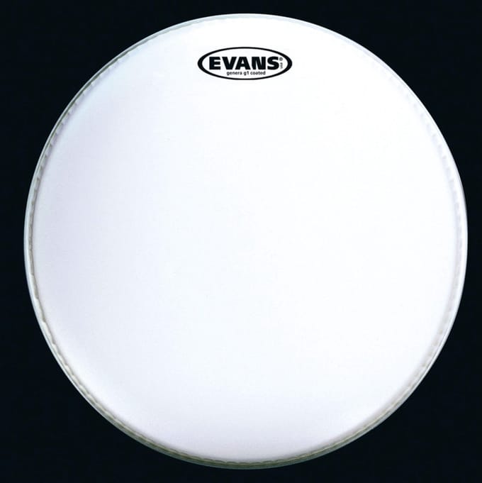 Evans G1 Coated 18", BD18G1CW, basDrum Batter - Bass drumvel
