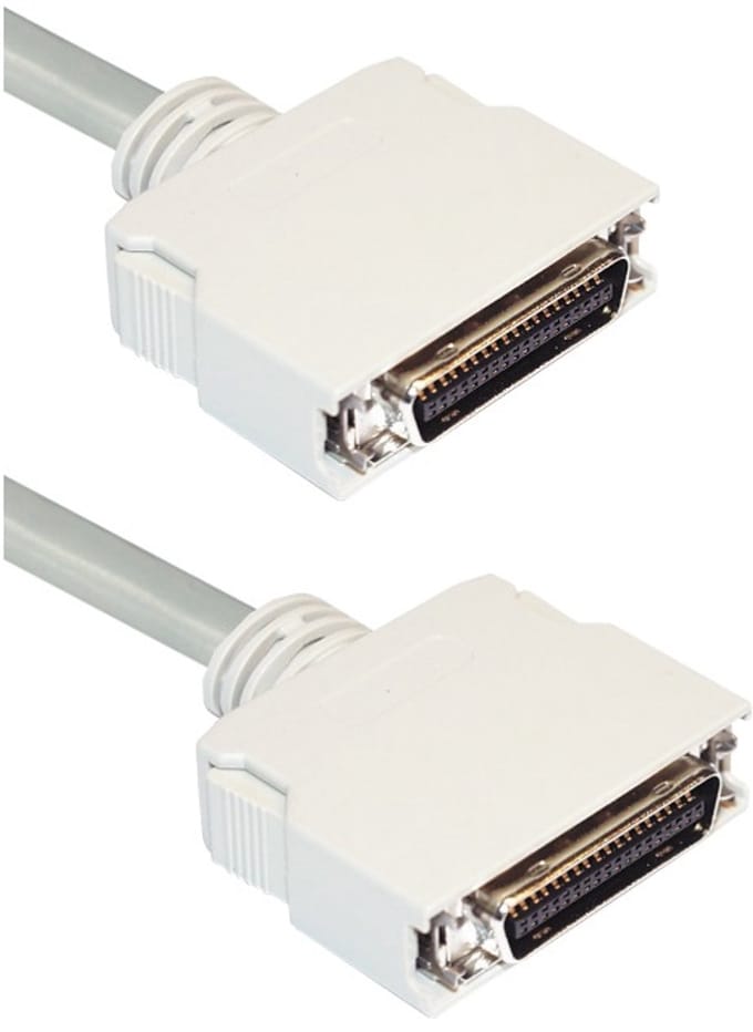 Parallelle printerkabel HP 36-pins Mini Centronics / gegoten connectoren - 1,8 meter