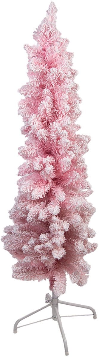 Clayre & Eef Kunstboom Kerstboom 40x40x150 cm Roze Kunststof