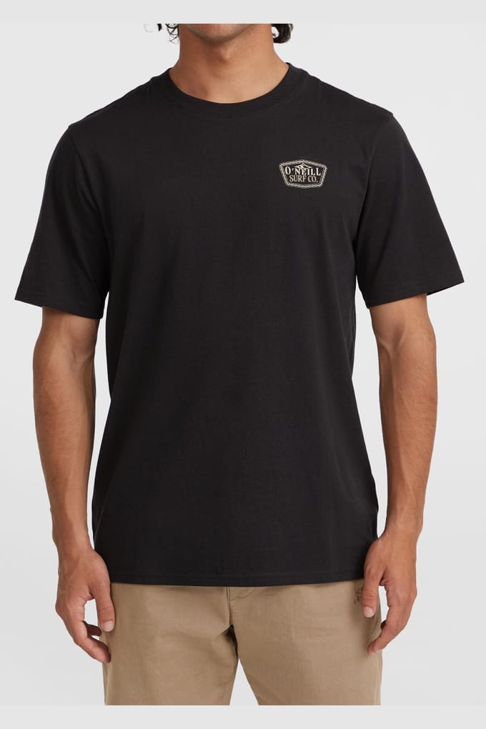 O'Neill  Small Chest Print T-shirt Black Out Taglia: XS | Magliette basic Outlet | Uomo | Nero