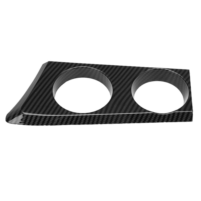 Middenconsole Bekerhouder Beugel Linker Bestuurderszijde Vervanging voor E81 E82 E87 E88 1 Serie 120i 2004‑2011 Carbon Fiber Look