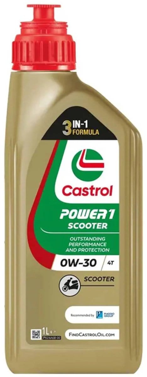 Castrol Power RS Scooter 4-takt olie 0w30 1 liter