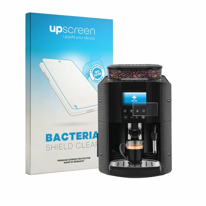 upscreen - Screenprotector voor Krups Essential YY8135FD - Folie Beschermfolie transparant antibacterieel