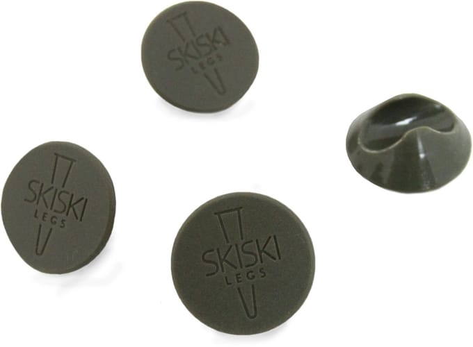 SkiSki Legs vloerbeschermers - set van 4 - voor 12 mm poten - grijs