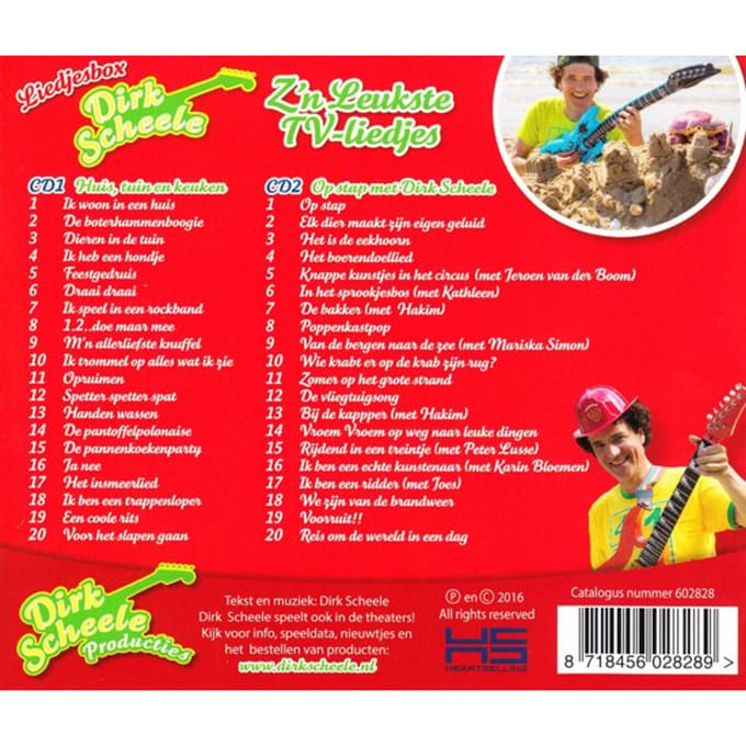 Dirk Scheele - Liedjesbox - Z'n Leukste TV-Liedjes (2 CD)