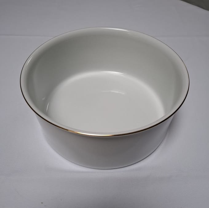Rosenthal Thomas Medaillon goud slakom 21 cm Glansgoldband 2 mm