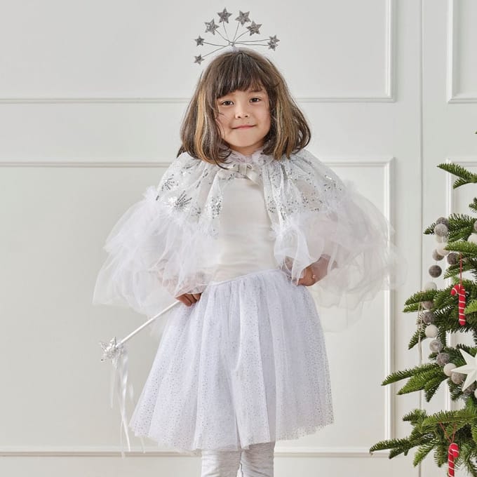 Tutu Wit & Zilver - 5-7 jaar