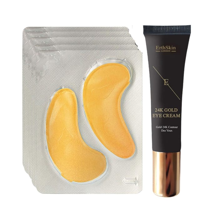ONDER OOG CRÈME 24K GOUD + COLLAGEEN GOUD ONDER OOG PATCH 24K GOUD - 5X2 PADS