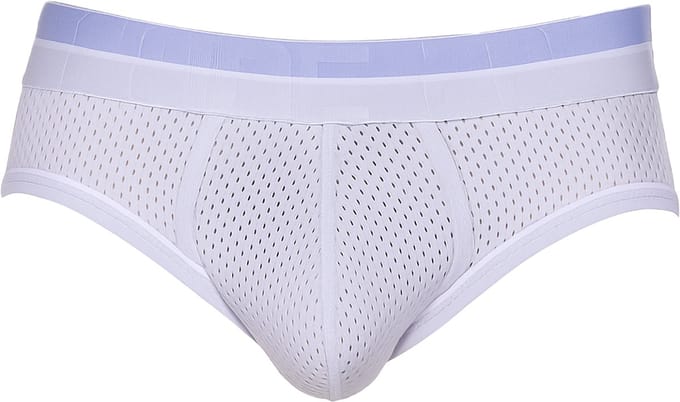 CODE 22 Sport Mesh Bay Brief Lavander - MAAT S - Heren Ondergoed - Slip voor Man - Mannen Brief