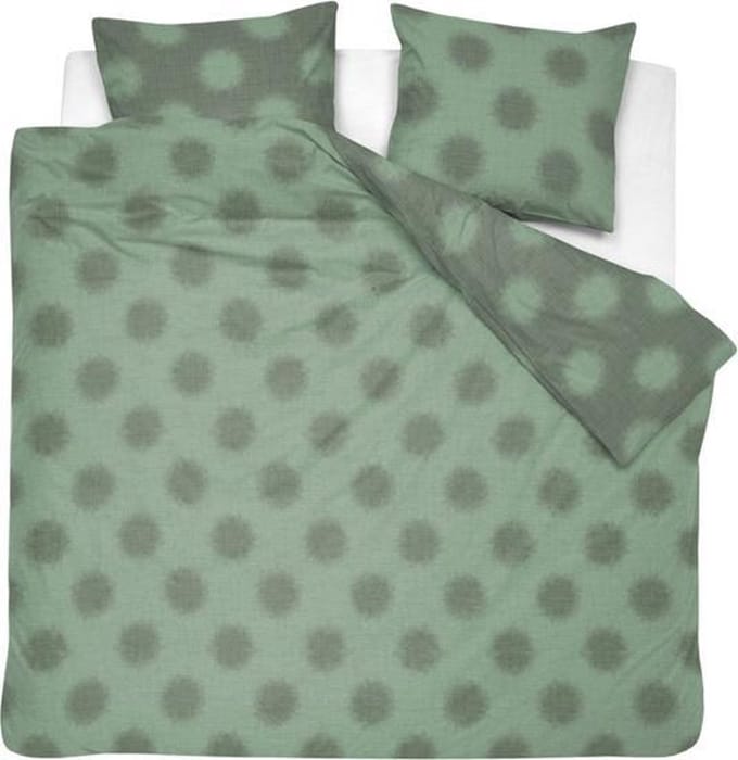 Damai Joda Dekbedovertrek - Eenpersoons - 135x200 + 80x80 cm - Green