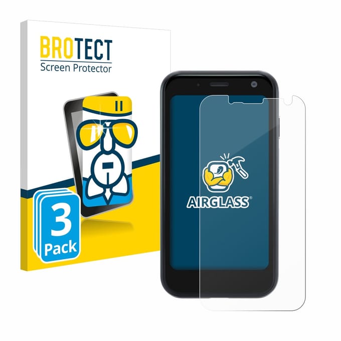 Screenprotector 3 Stuks voor Palm Mini Smartphone Beschermglas transparant