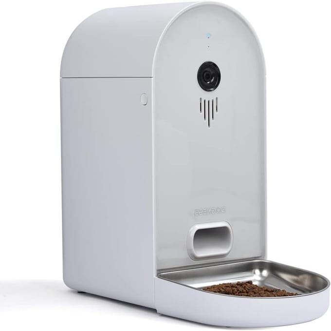 Huisdier Camera - Hond Kat - Huisdier Monitoren - Twee Weg Audio - 3 Kilogram - Grijs