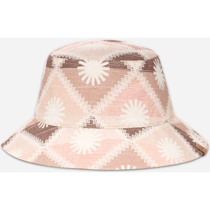 UGG® Sun Bucket Hat for Women in Sunstone Multi, Size L/XL, Textile/Polyester/Cotton