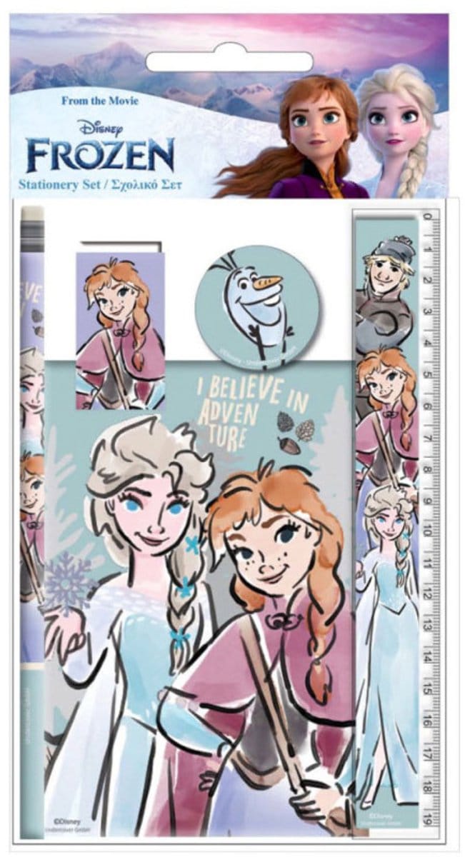 Disney Frozen Adventure schrijfwarenset 5 pcs