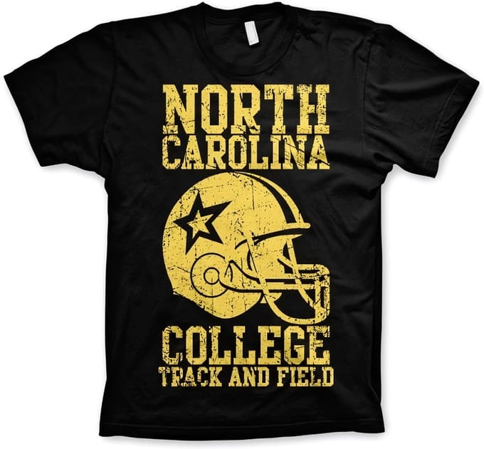 Hybris North Carolina College T-shirt zwart