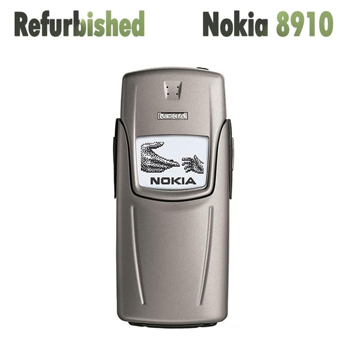 Gerenoveerde Nokia Originele Nokia 8910 2G Ontgrendeld Mobiele Telefoon Met 1 SIM Simple Set