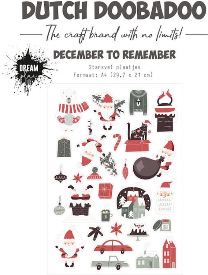 DDBD Stansvel A4 Plaatjes to Remember