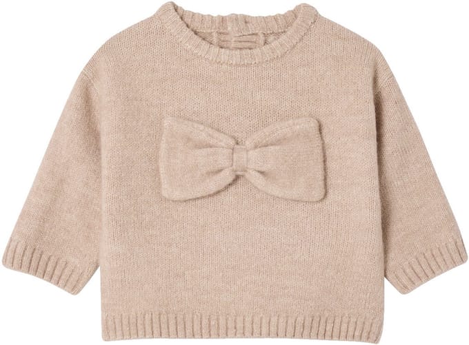 Vertbaudet Gebreide trui baby sweater met strik in volume