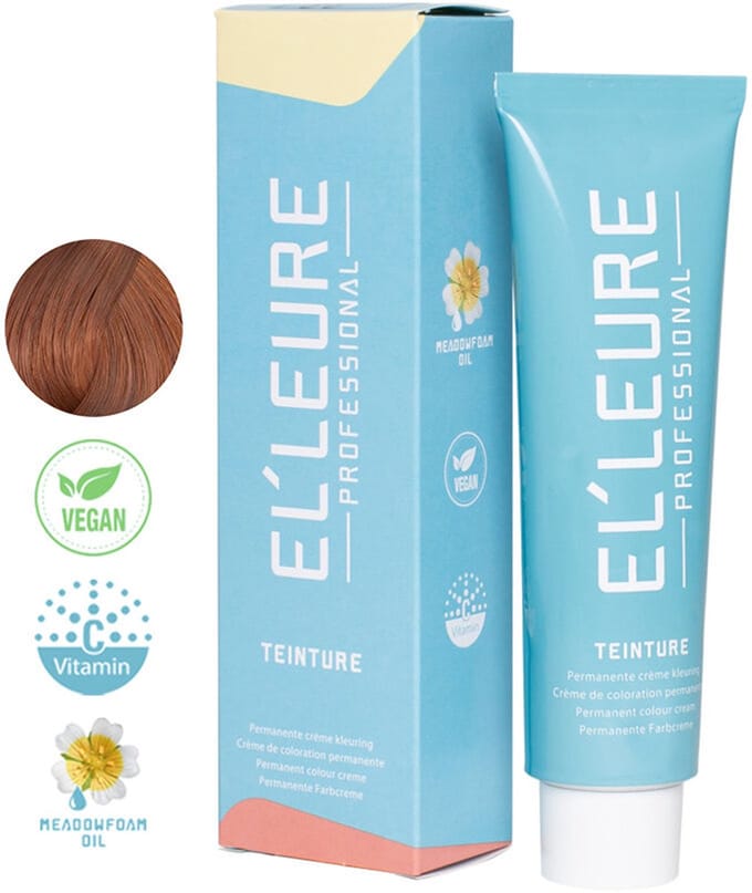 Elleure Haarverf - Teinture 6.44 donker kopergoudblond - 100 ml