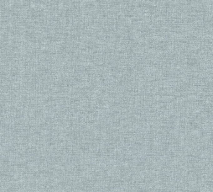 TEXTIELLOOK BEHANG | Basic - Blauw Turquoise Petrol - A.S. Création Casual Living