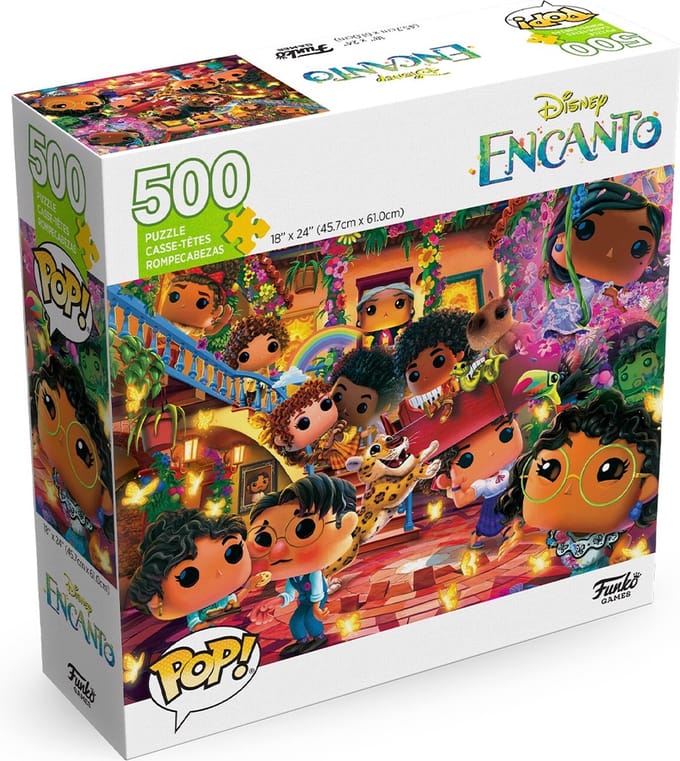 Funko POP! Games Disney Puzzel 500 Pieces-Encanto (Diversen) Nieuw