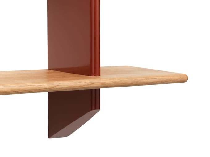 Vitra Rayonnage Mural Wandregal - japanese red - Eiken