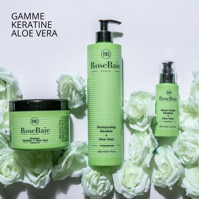 Rosebaie shampoo met keratine en aloë vera 500ml