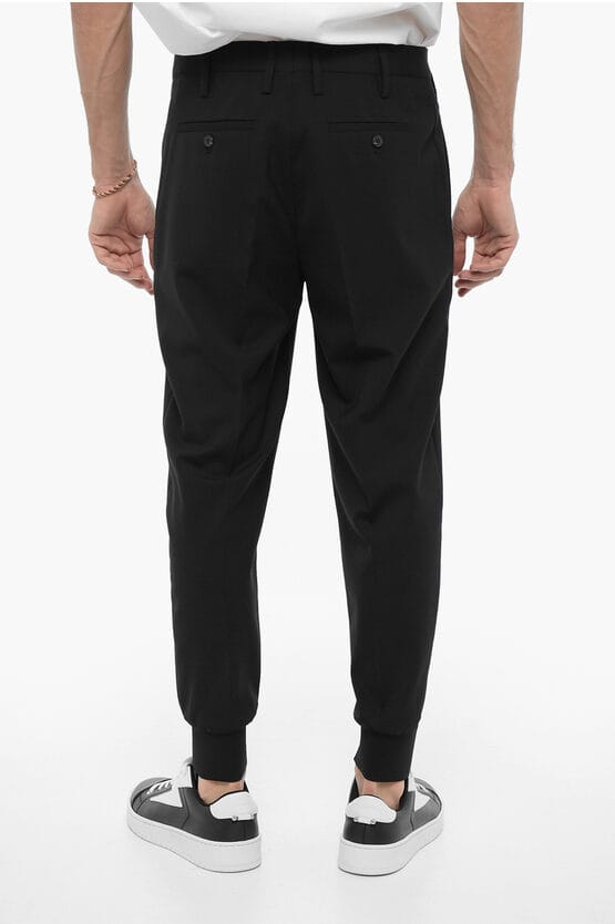 Low Rise Slim Fit JACK Casual Broek in Zwart