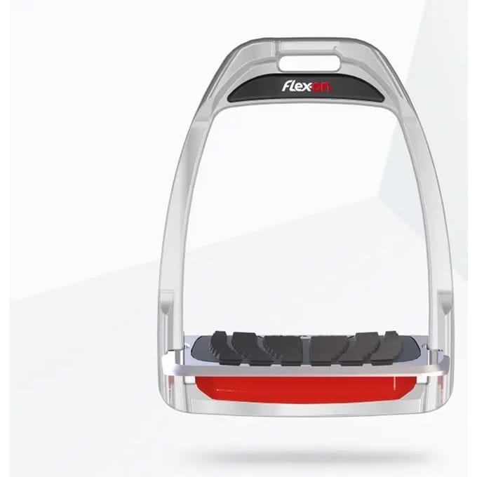 Ingelengde Zwarte Grip Steigert/ Zwart/ Rood Flex-On Hunter H