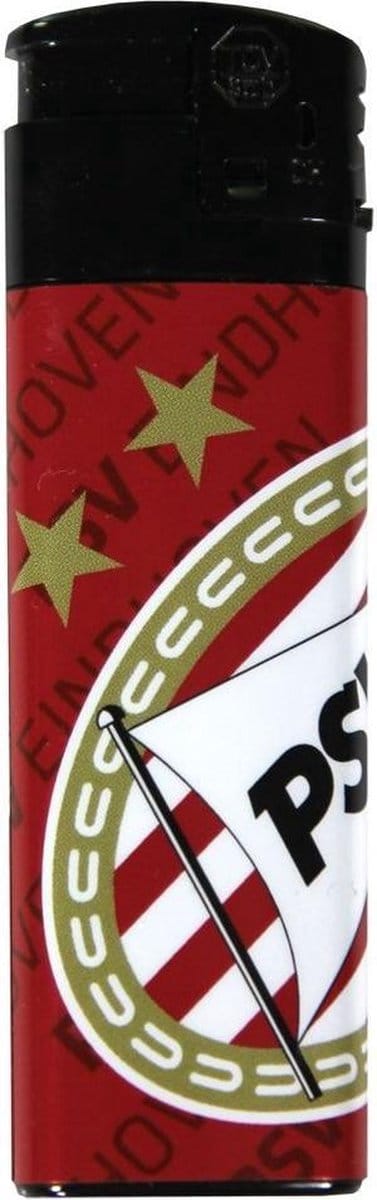 Psv Aansteker Rood/wit Logo 8 Cm