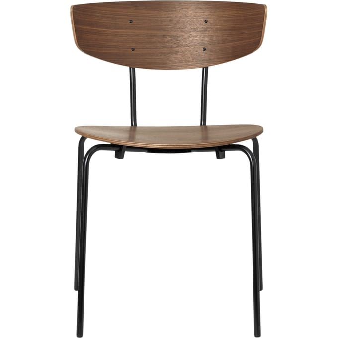 Ferm Living Herman stoel - Walnoot - zwart