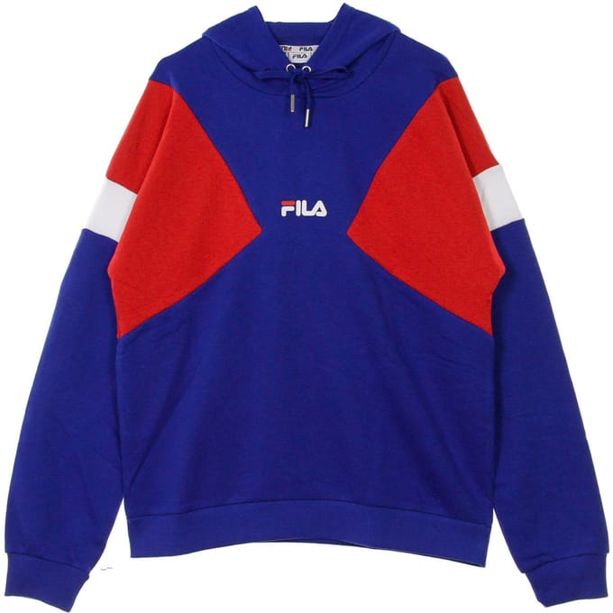 Bade Surf The Web lichtgewicht herensweatshirt met capuchon/echt rood/helderwit