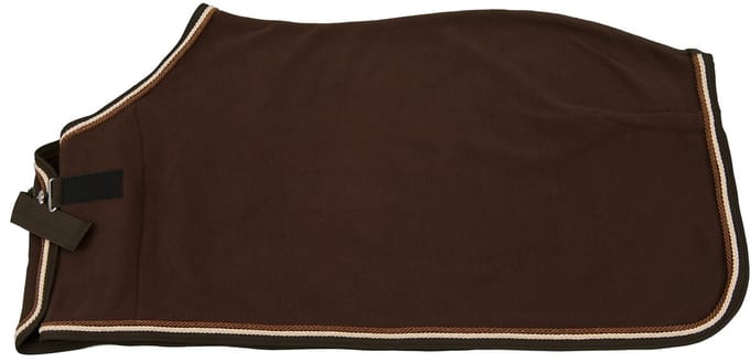 MHS Paardendeken Showfleece Deken bruin 110 cm