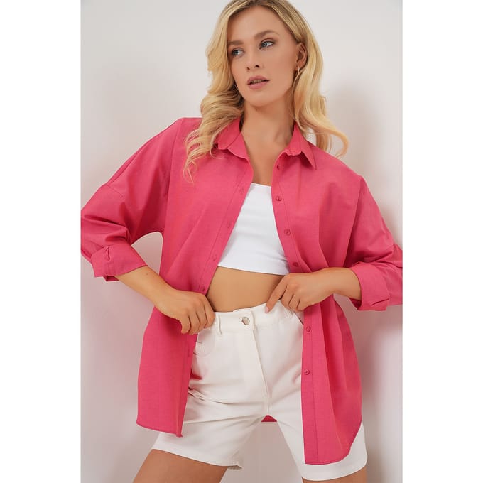 Oversized Poplin 2-Pack Shirt