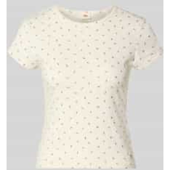 regular fit T-shirt van katoenmix model 'DRY GOODS TEE'