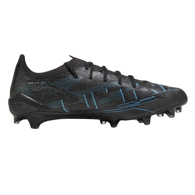 Puma Heren Ultra 5 Ultimate Flat Firm Ground Voetbalschoenen (Puma Zwart)