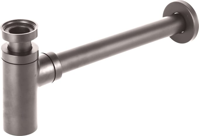 Allibert Sidi Decoratieve Siphon Geborsteld Inox