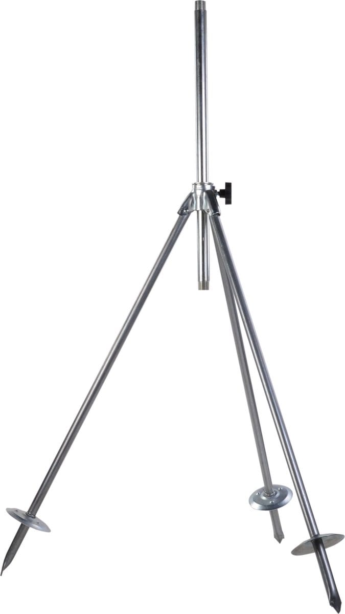 Driepoot standaard voor sproeier ¾
