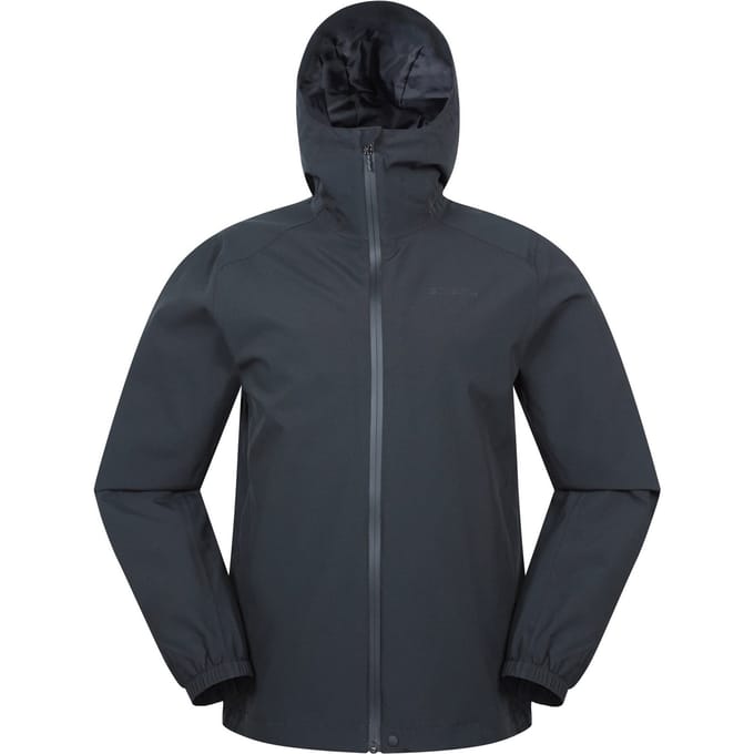 Mountain Warehouse Heren Sambrook Waterdichte Jas (Zwart)