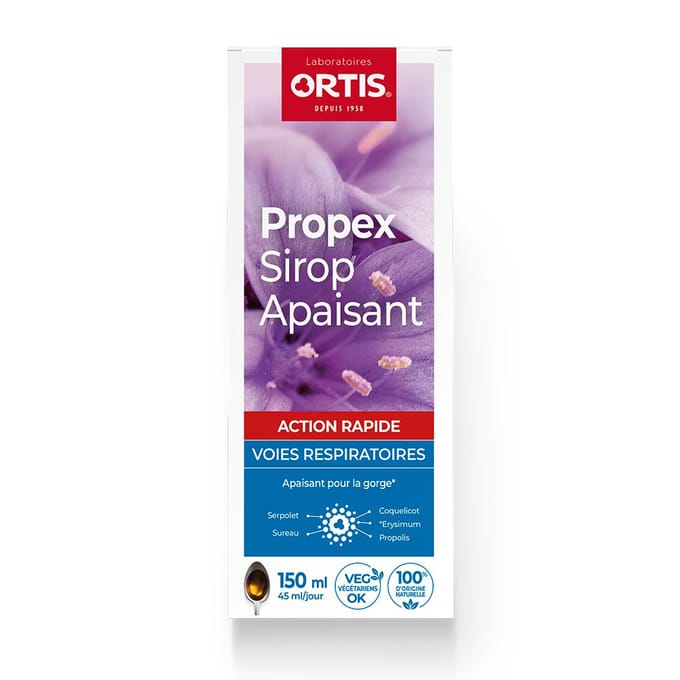 Ortis Propex Luchtwegen Verzachtende Siroop 150ML