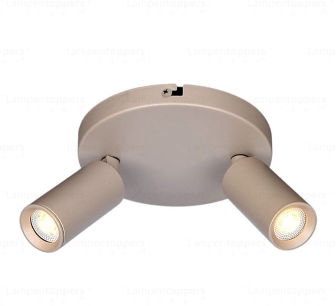 Freelight - Spot Scolo 2 lichts Ø 15 cm beige